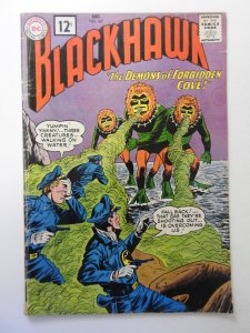 Blackhawk #167 (1961) VG Condition Moisture stain