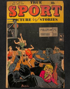 True Sport Picture Stories #12 GD/VG 3.0
