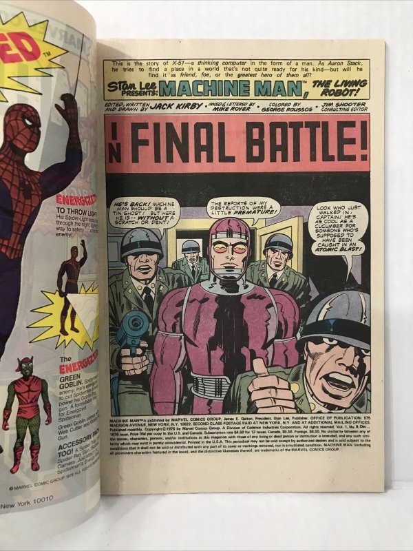 Machine Man #9 