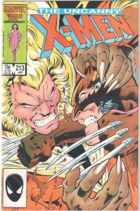 The Uncanny X-Men #213 (1987) X-Men [Key Issue]