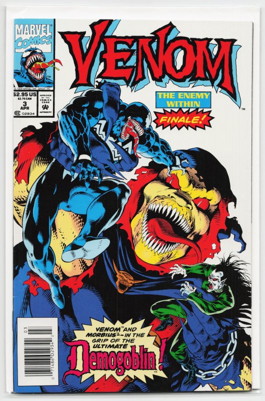 Venom: The Enemy Within #3 (1994) Venom