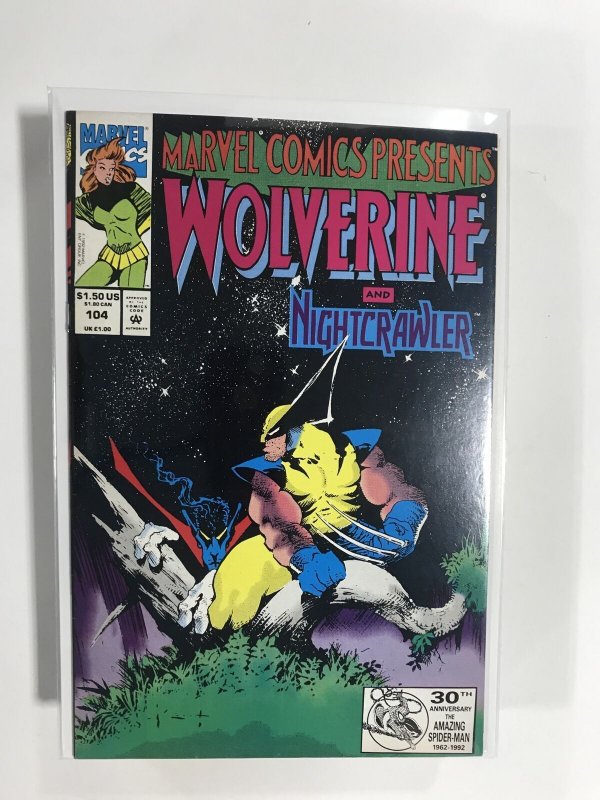 Marvel Comics Presents #104 (1992) VF3B122 VERY FINE VF 8.0