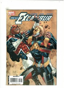 New Excalibur #18 NM- 9.2 Marvel Comics 2007 Juggernaut & Dazzler
