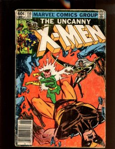 Uncanny X Men #158 - 2ND APP OF ROGUE! (2.0) 1982