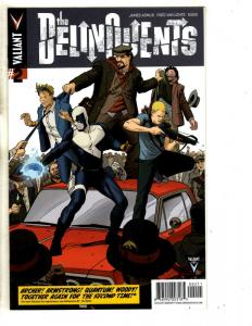 Delinquents # 2 NM 1st Print Valiant Comic Book Quantum Solar Magnus MK3 