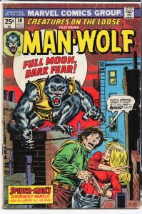 Creatures on the Loose #30 (1974) Man-Wolf [Key Issue]