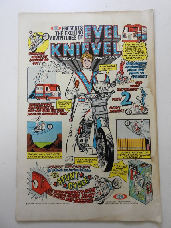 Captain Marvel #30 Moisture Stain B/C VG- Condition!