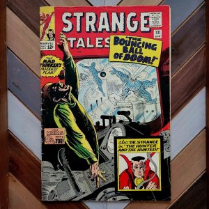 Strange Tales #131 VG (Marvel 1965) MAD THINKER Bouncing Ball Of Doom (DITKO!)