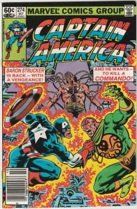 Captain America #274 (Oct-82) NM- High-Grade Captain America