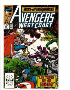 Avengers West Coast #55 (1990) J605