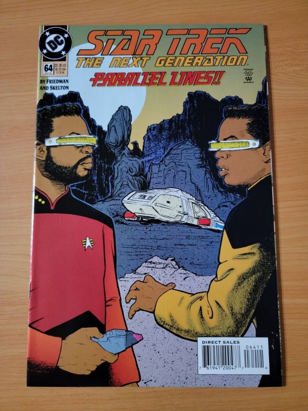 Star Trek The Next Generation #64 Direct Market Edition ~ NEAR MINT NM ~ 1994 DC