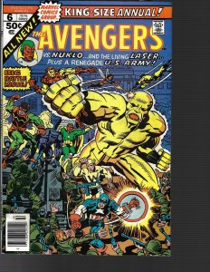 Avengers King-Size Annual #6 (Marvel, 1968) VF-