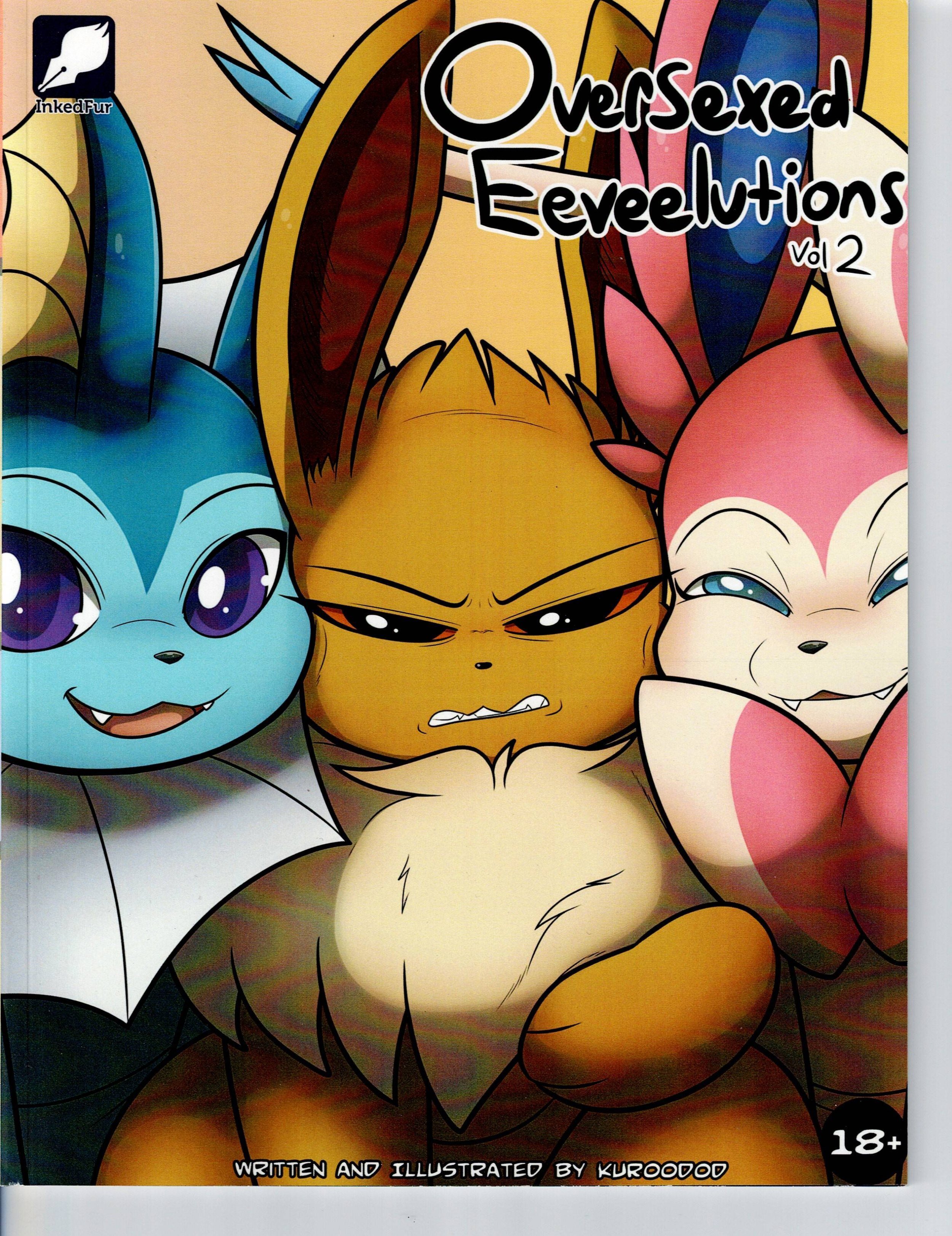 Oversexed Eeveelutions Vol.1  Comic Books - Modern Age, Funny