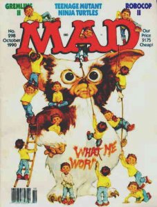 Mad #298 FN ; E.C | October 1990 Gremlins magazine