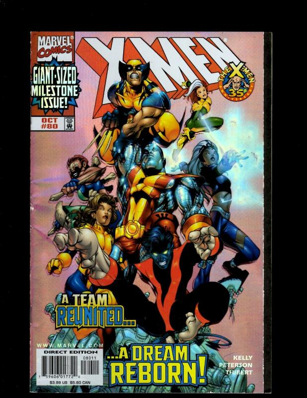 Lot of 12 X-Men Marvel Comic Books #70 71 72 73 75 76 77 78 79 80 81 82 EK5