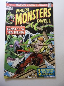 Where Monsters Dwell #37 (1975) FN Condition