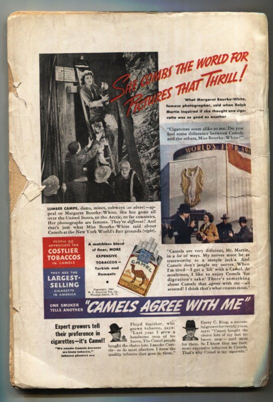 Captain Satan June 1938--LAST ISSUE--Rare Hero PULP magazine