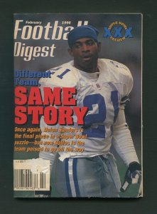 Football Digest / Deion Sanders / February 1996