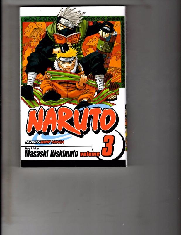 Naruto Vol 3 TPB Manga Anime Bleach Naruto Dragonball WR1