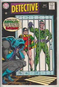 Detective Comics #377 (Jul-68) VF High-Grade Batman, Robin the Boy Wonder