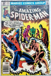 Amazing Spider-Man #215, Mark Jewelers Variant (5% RARE)