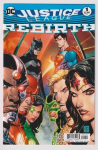 DC Comics! Justice League: Rebirth! Issue #1!