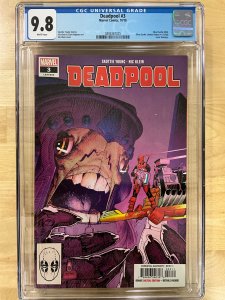 Deadpool #3 (2018) CGC 9.8