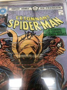 Amazing Spider-Man (1983)#238 (CGC 8.0)Signed Romita Jr. French Canadian Edition
