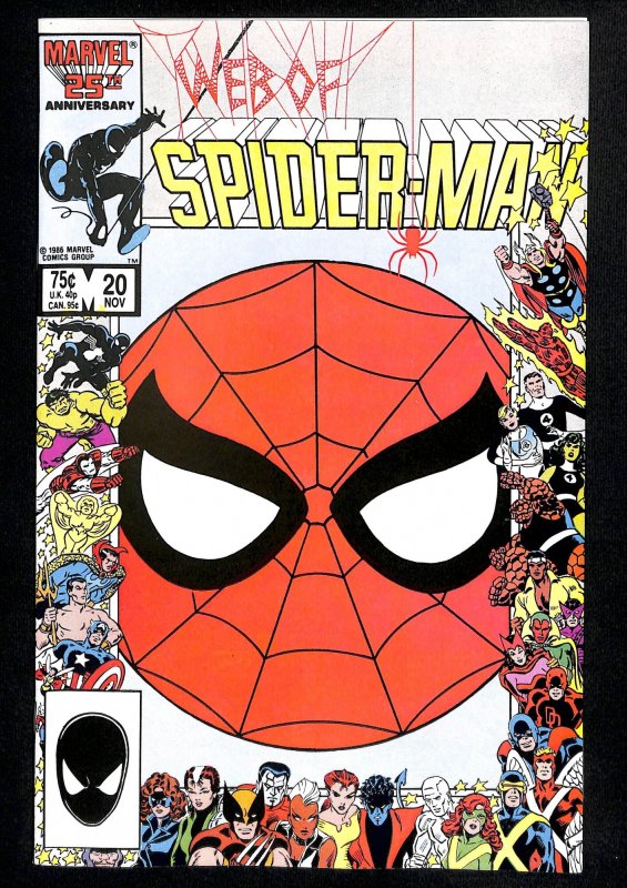 Web of Spider-Man #20 NM- 9.2