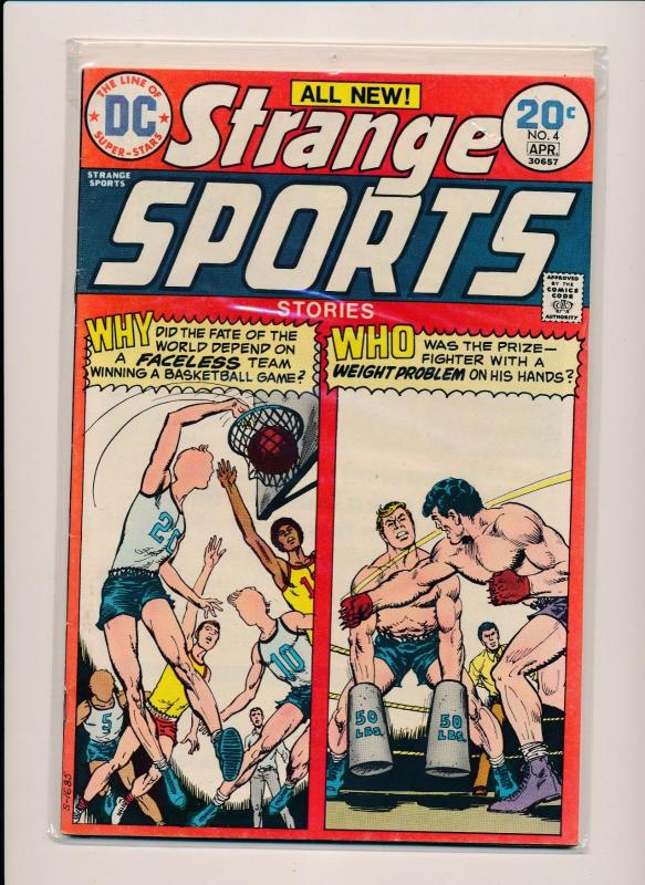 LOT OF 5! DC STRANGE SPORTS #1,2,4,5,6 GOOD/VERY GOOD/FINE (PF56) 