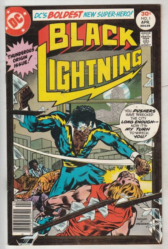 Black Lightning #1 (Apr-77) VF/NM High-Grade Black Lightning