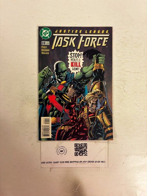 Justice League Task Force #33 NM DC Comic Books Martian Manhunter Gypsy 3 HH113