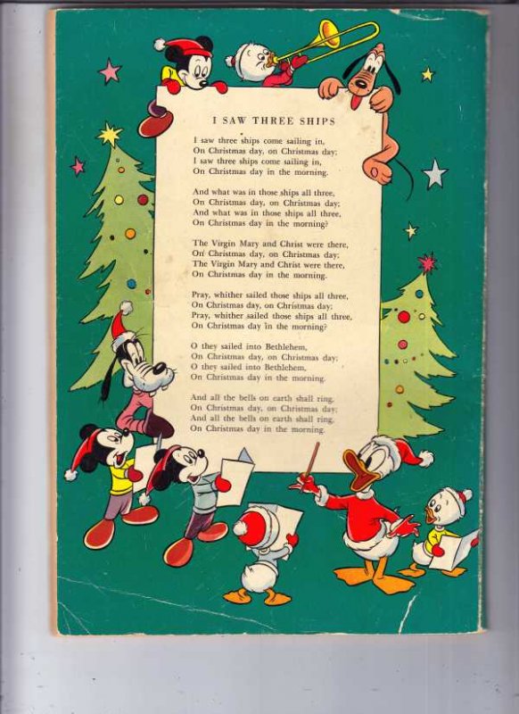 Dell Giant Christmas Parade #3 (Dec-51) FN- Mid-Grade Scrooge McDuck, Donald ...