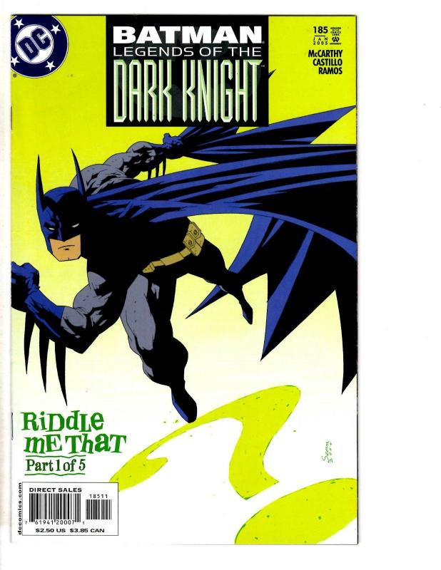 10 Batman Legends Dark Comics # 176 177 178 179 180 181 182 183 184 185 186 CR14