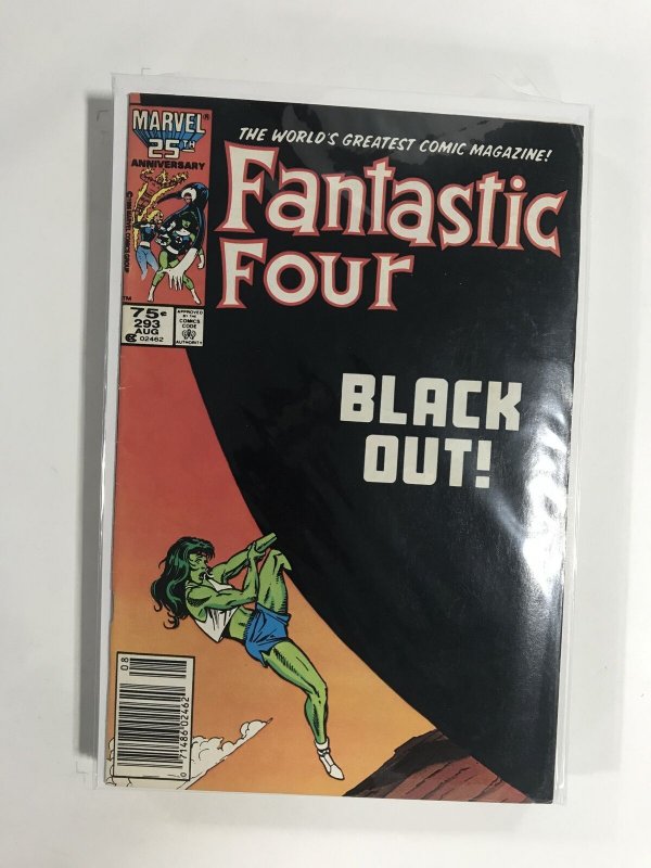 Fantastic Four #293 (1986) FN3B120 FN FINE 6.0