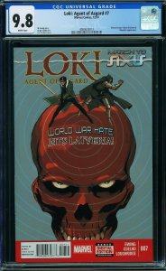 Loki: Agent of Asgard #7 (2014) CGC 9.8 NM/MT
