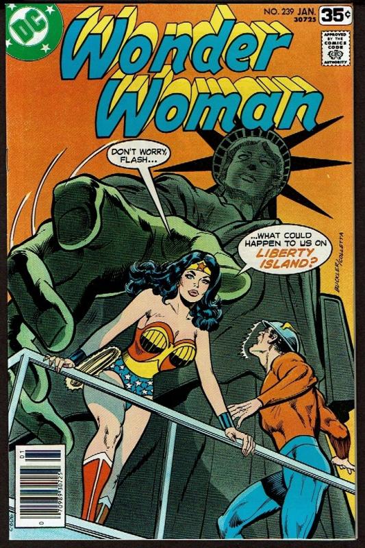 Wonder Woman #239 (1st Series) With Golden Age Flash  9.2 NM- 