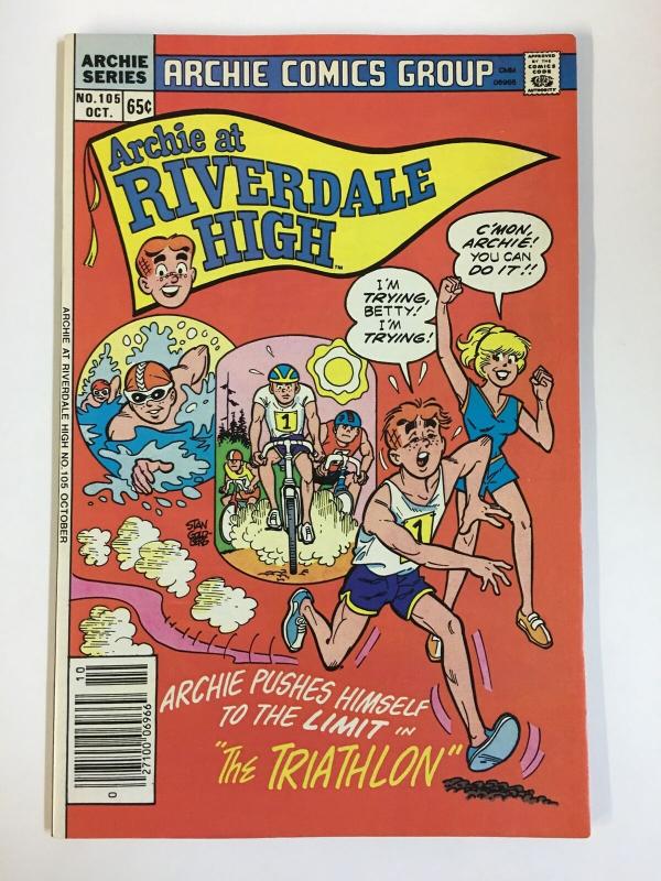 ARCHIE AT RIVERDALE HIGH (1972-1987)105 VF Oct 1985 COMICS BOOK