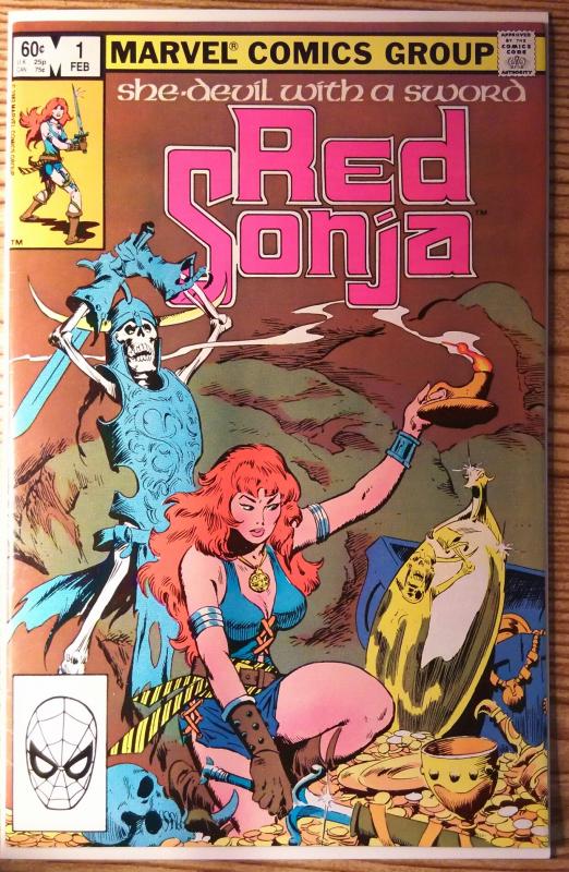 Red Sonja  ( She devil with a sword ) #1  ( series 2 ) 1983 VF