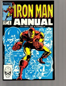 14 Iron Man Comics '81 '82 '83 '86 '87 '89 '90 '91 '92 '93 '94 '99 '00 '01 GK35