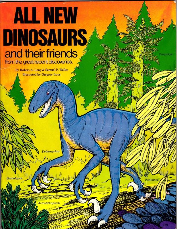 All New Dinosaurs And Their Friends Robert Long Sam Welles Illus. Icons 1975 DK2