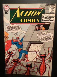 Action Comics #296 (1963) Superman king of the ants cover! Mid high grade FN/VF