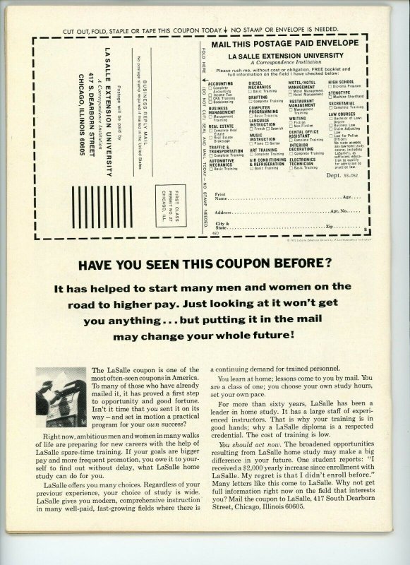 Vampire Tales #3 (1973) - 8.0 VF *2nd Appearance Satana/Great Morbius Cover*