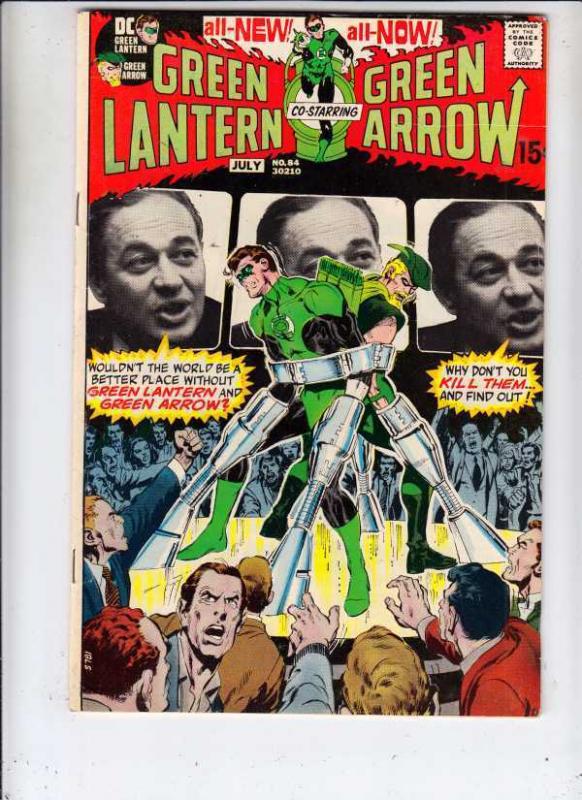 Green Lantern 84 strict VF/NM 8.5 High-Grade  More Lanterns Wrightson Adams Art