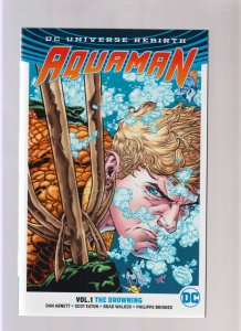 AQUAMAN VOL. 1: THE DROWNING - TRADE PAPERBACK (9.2 OB) 2016