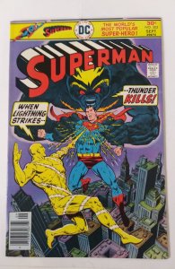 Superman #303 THUNDER & LIGHTNING !!!