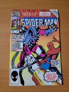 Web of Spider-Man #17 Direct Market Edition ~ NEAR MINT NM ~ 1986 Marvel Comics