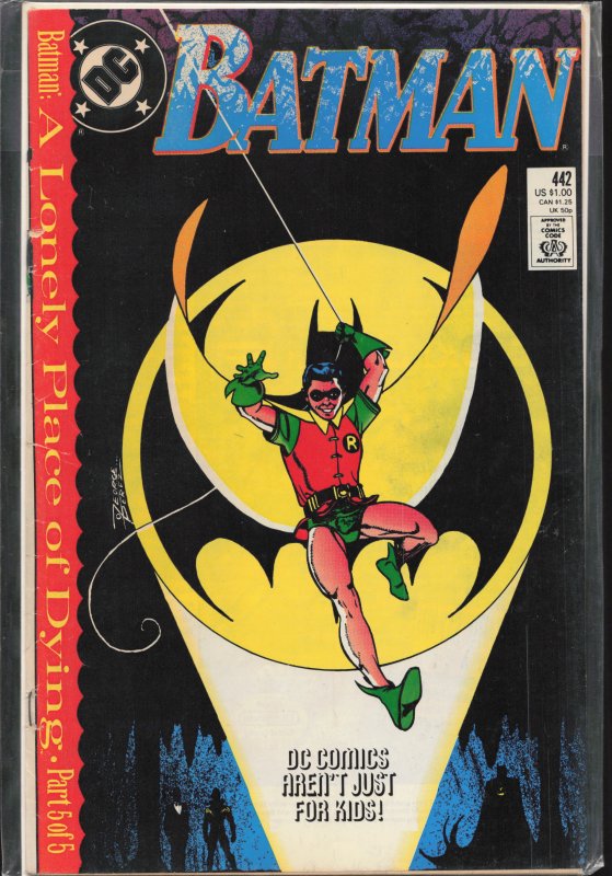 Batman #442 (1989) Batman [Key Issue]