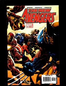  12 New Avengers Marvel Comic Books #13 14 15 16 17 18 19 20 21 22 23 25 HY7