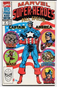 Marvel Super-Heroes #3 (1990) Captain America